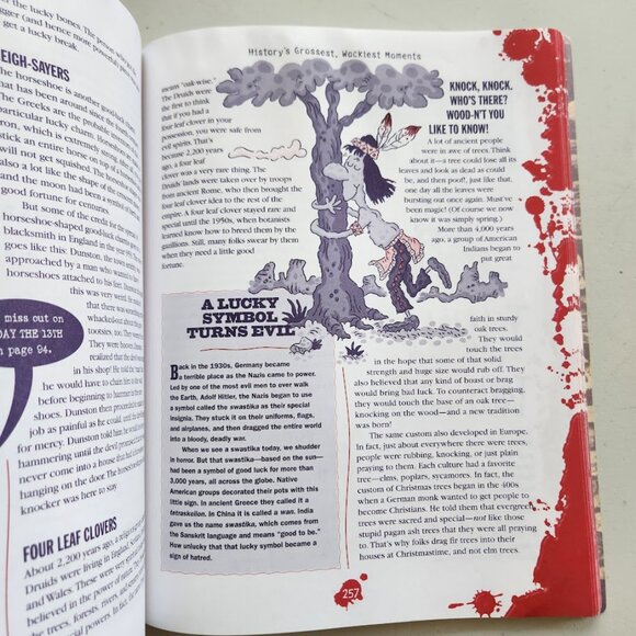 Oh Yikes Histoy's Grossest, Wackiest Moment's Trivia History Book 9780761136842 - Picture 14 of 16